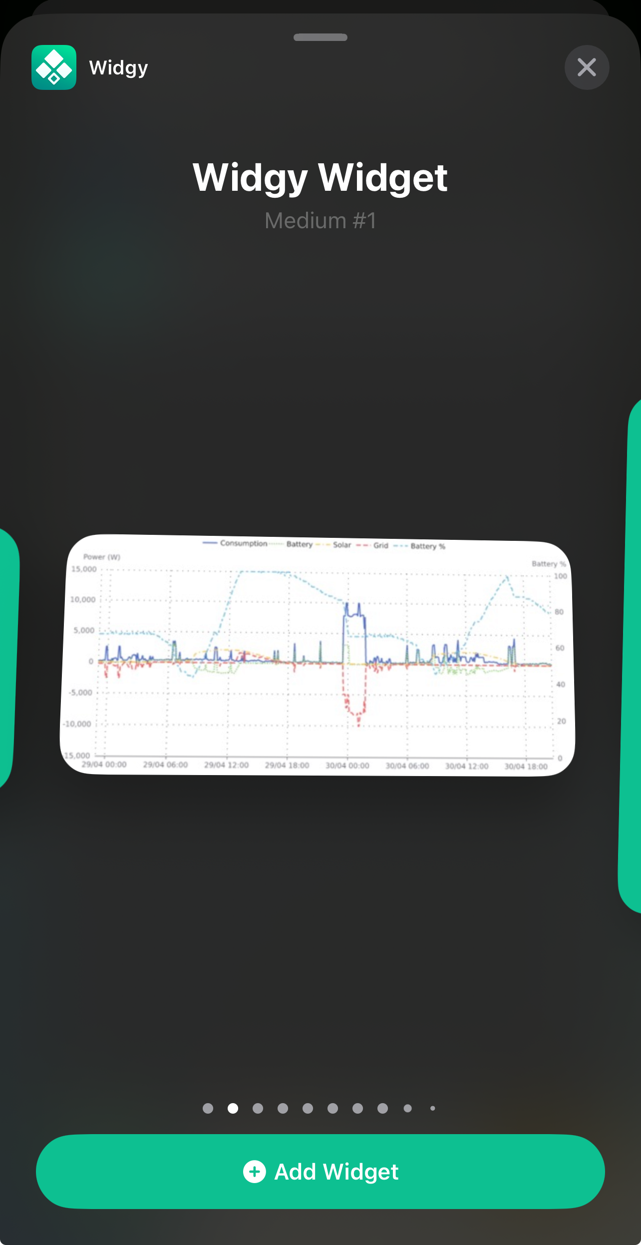 Add Widgy Widget to Home Page