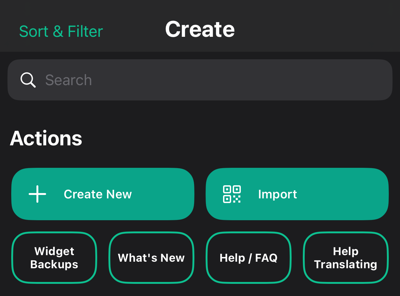 Widgy Create Page